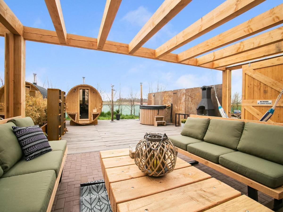 Holiday Home Hazenborgh In Callantsoog With Sauna Near Beach Exterior foto