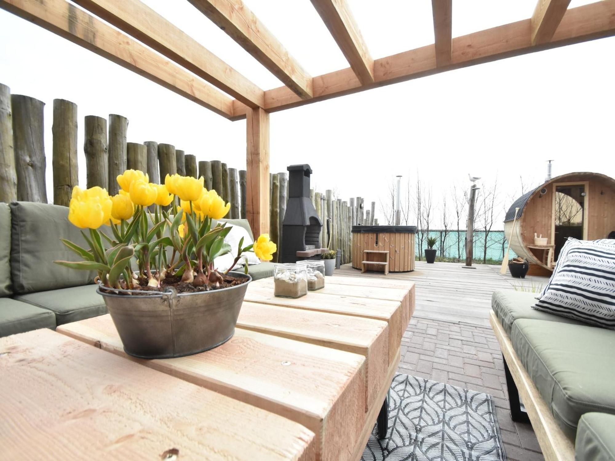 Holiday Home Hazenborgh In Callantsoog With Sauna Near Beach Exterior foto
